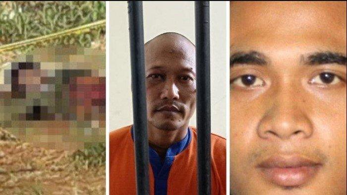 Ketiga pelaku pembunuhan Wardatun Toyyibah. Dua diantaranya memilih akhiri hidup, mengaku ketakutan (Kolase Tribun Jatim)