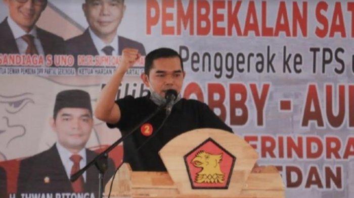 Ketua DPC Gerindra Medan Ihwan Ritonga 