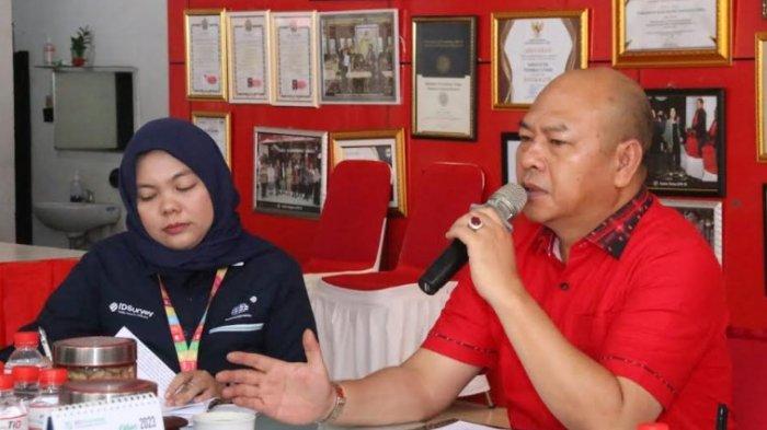 Ketua DPC PDI Perjuangan Tapanuli Utara Nikson Nababan.