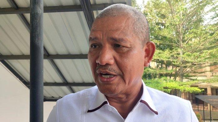 Sekretaris DPD PDIP Sumut Soetarto saat ditemui dalam acara diskusi yang dilaksanakan di FISIP USU, Rabu (18/10/2023) sore. 