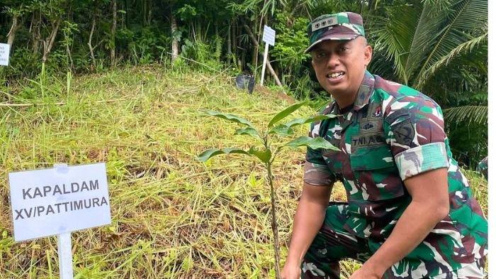 MENINGGAL DUNIA- Kolonel Cpl Antonius Hermawan, korban meninggal dunia ledakan amunisi di Garut, Jawa Barat saat menjabat Kapaldam VX Pattimura. Ia diketahui belum lama menjabat sebagai Kepala Gapusmu III.