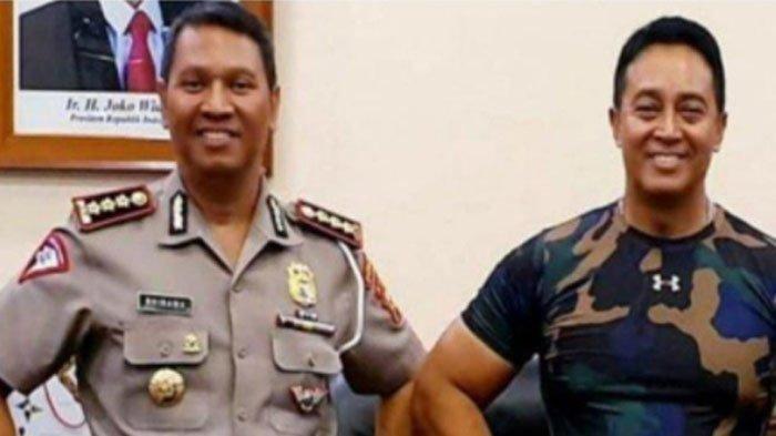 Kombes Pol Bhirawa Braja Paksa, adik bungsu Jenderal Purn Andika Perkasa. Berikut sosok Kombes Bhirawa Braja. (sripoku/bhayangkara)