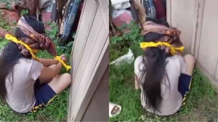 Kondisi remaja 17 tahun menjadi korban penyekapan saat rumahnya dirampok.
