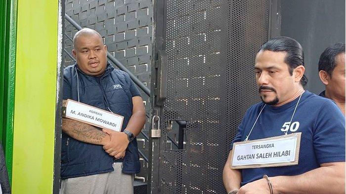 Korban Penembakan Gathan Saleh Pakai Sabu Sebelum Diperiksa Polisi, Dijemput Paksa Saat Rekonstruksi (Kompas.com/Cynthia Lova)