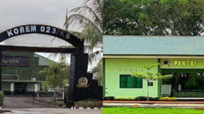 Korem di bawah Kodam 1 Bukit Barisan