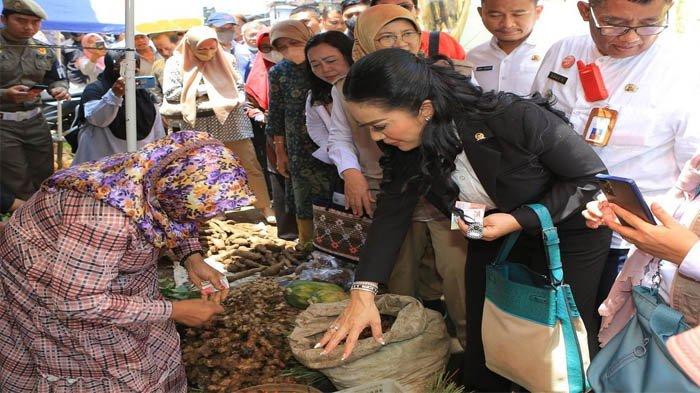 Outfit Krisdayanti mendadak menjadi sorotan warganet. Anggota DPR RI dari fraksi PDI Perjuangan menjadi perhatian ketika blusukan. 