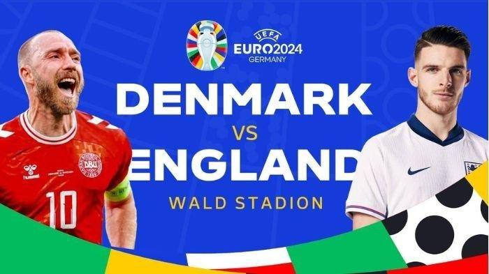 LIVE BOLA Malam Ini Denmark vs Inggris