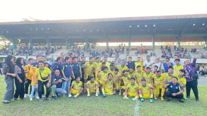 Labura Hebat FC juara Liga 3 Regional Sumut dan lolos ke Liga 3 Nasional setelah menang 2-1 dari PS PTPN III di partai final di Stadion Mini USU, Medan, Minggu (21/1/2024). 