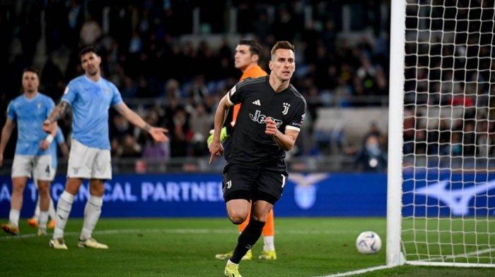 Juventus kalah dari Lazio pada semifinal Coppa Italia 2023-2024 leg kedua 1-2, namun Bianconeri lolos ke final Karen unggul agregat.