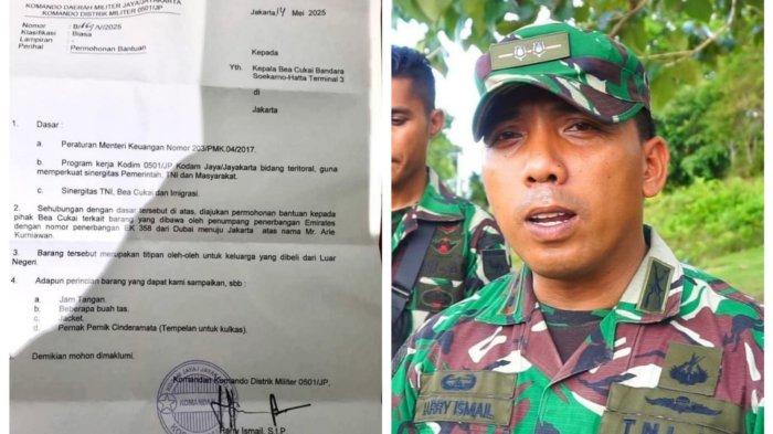 LETKOL HARRY ISMAIL LULUSAN AKMIL 2002:  Komando Daerah Militer Jaya/Jayakarta (Kodam Jaya) memberikan klarifikasi terkait beredarnya surat dari Komandan Kodim (Dandim) 0501/JP Jakarta Pusat, Letkol Harry Ismail, kepada Kepala Kantor Bea Cukai Bandara Soekarno-Hatta. (Istimewa)
