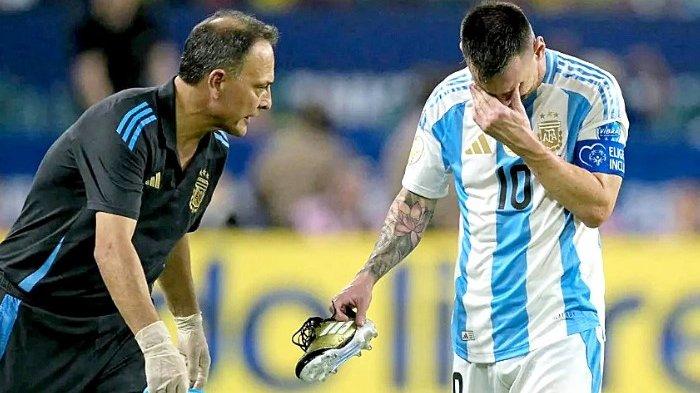 Lionel Messi di Final Copa America 2024.
