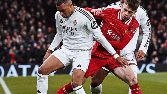 Liverpool bungkam Real Madrid 2-0 di pekan ke-5 Liga Champions 2024-2025, Kamis (28/11/2024)
