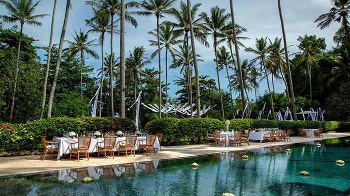 Resort Amankila Bali - Lokasi diduga tempat Pernikahan BCL