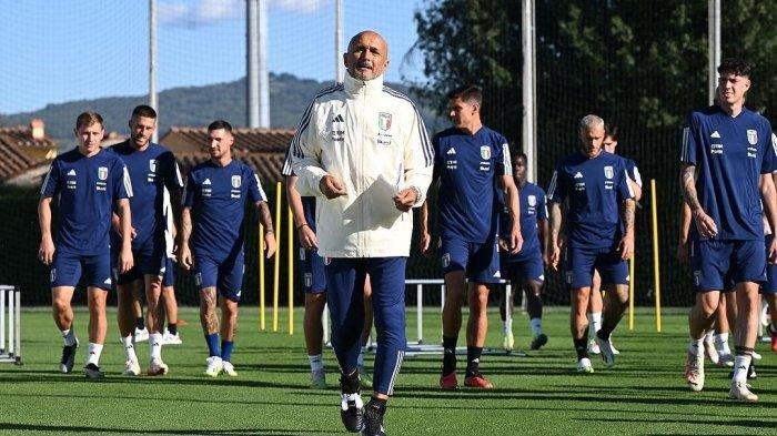 Pelatih Timnas Italia Luciano Spalletti