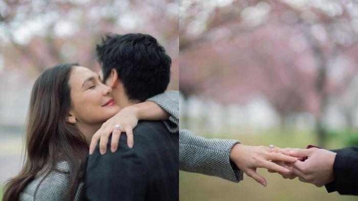 DILAMAR: Tangkapan layar momen Luna Maya dilamar oleh sang kekasih, Maxime Bouttier diposting pada Selasa (1/4/2025). Akhirnya artis Luna Maya dilamar oleh Maxime Bouttier. Momen lamaran Luna pun belakangan dikomentari Prilly Latuconsina hingga mencuri perhatian.