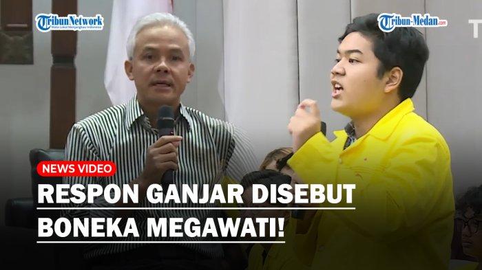 MENOHOK! Ganjar Skakmat Mahasiswa Saat Ditanya Jadi Boneka Megawati & Petugas Partai, Bikin Bungkam!