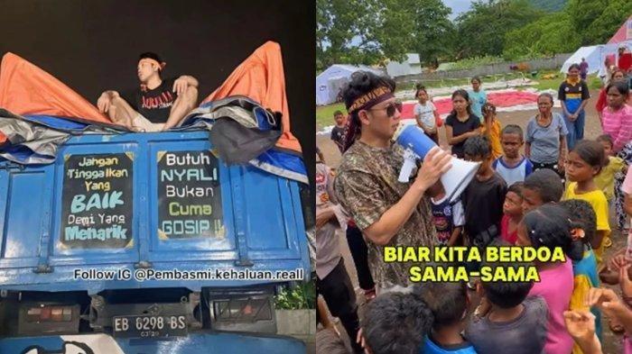 MOMEN Denny Sumargo Resmi Berikan Uang Donasi Agus Salim ke Korban Bencana di NTT, Densu: Finish!