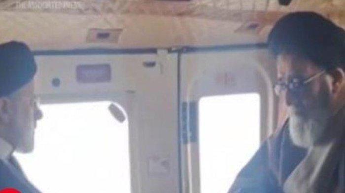 MOMEN Terakhir Presiden Iran Ebrahim Raisi di Helikopter Terekam, Pandangi Bendungan Sebelum Tewas