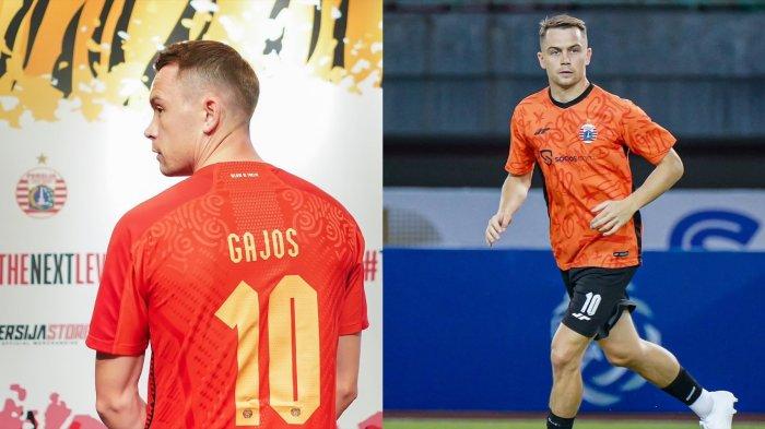 Pemain Persija asal Polandia Maciej Gajos