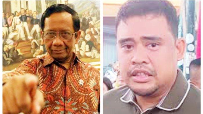 Mahfud MD dan Bobby Nasution