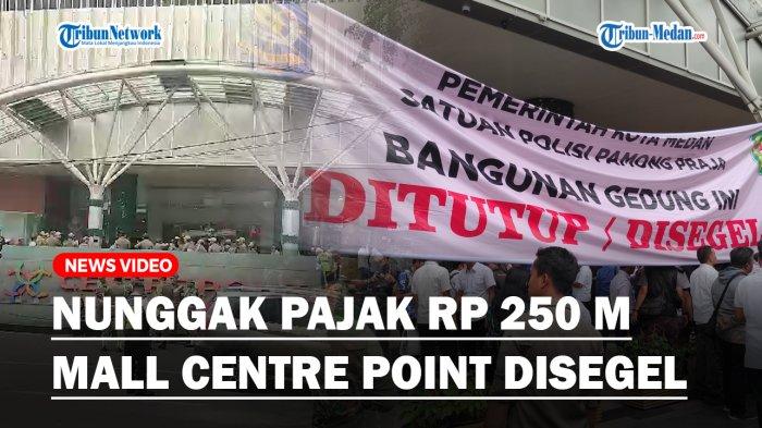 Mall Centre Point Disegel Walikota Bobby