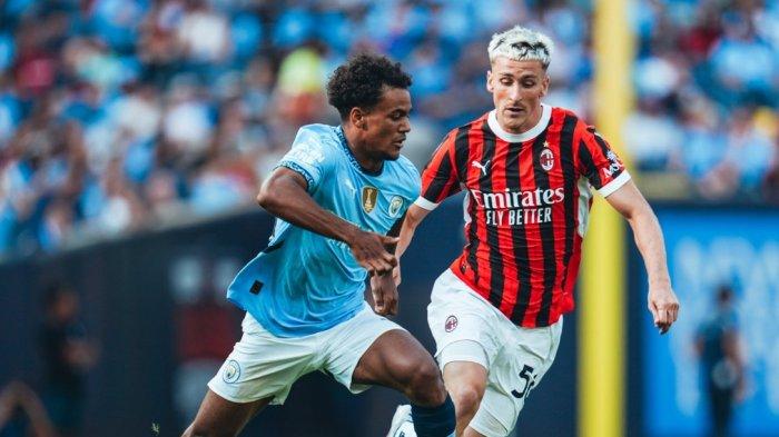Hasil Uji Coba Pramusim, AC Milan tekuk Manchester City dengan skor 3-2, Minggu (28/7/2024)