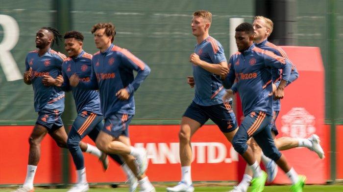 JELANG Duel Man United Vs Liverpool, Pemain MU Dapat Porsi Latihan Berat dari Erik ten Hag