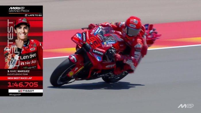 JUARA DUCATI- Pebalap Ducati Lenovo, Marc Marquez  