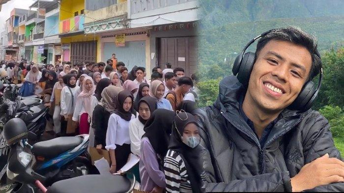 Maulana Satria atau Bang Satria pengusaha seblak