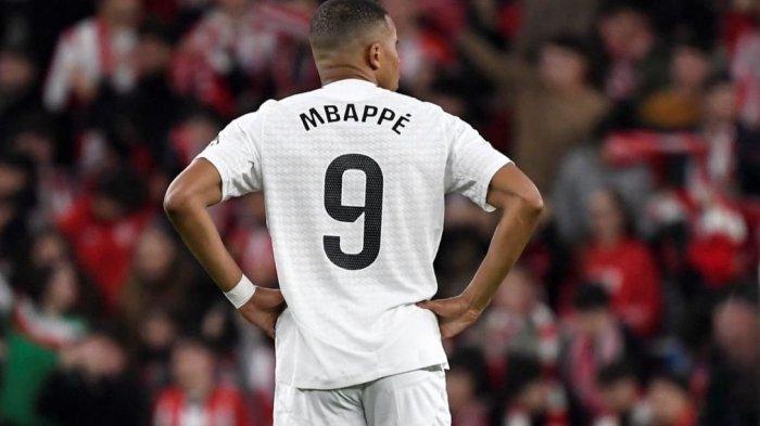Striker Real Madrid Kylian Mbappe   