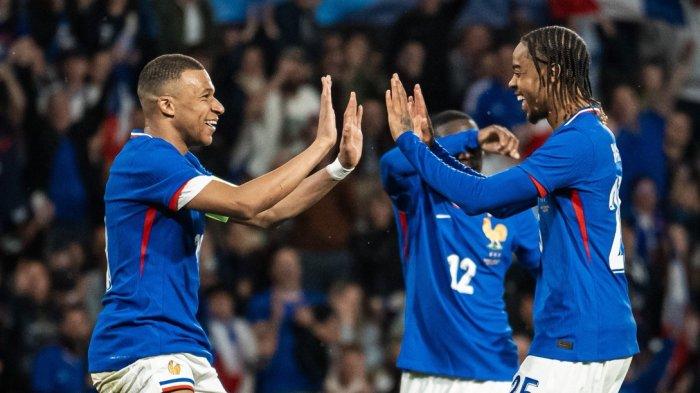Timnas Prancis menang 3-0 atas Luxemburg dalam laga uji coba internasional, Kamis (6/6/2024)