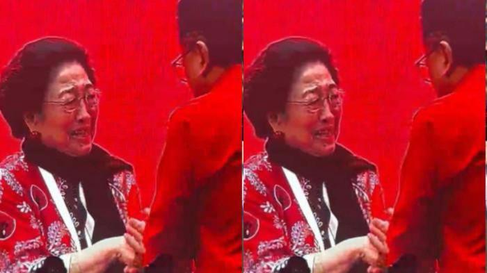 Megawati Soekarnoputri Nangis Haru Hasto Kristiyanto Hadir di Kongres PDIP:  Kebenaran Pasti Menang - Tribun-medan.com