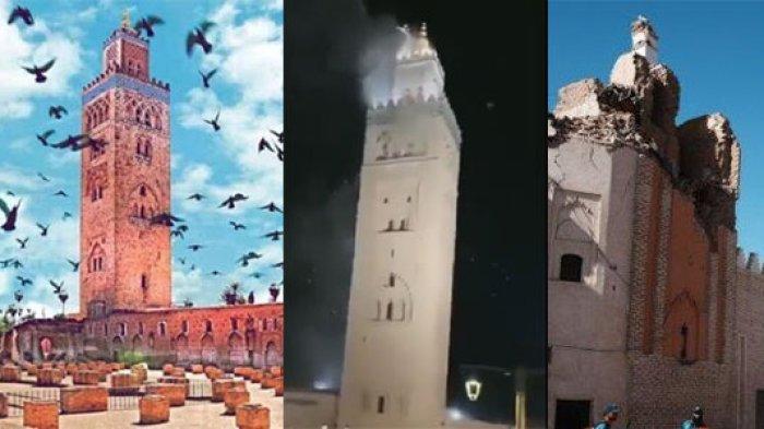 Mengenal Masjid Koutoubia, warisan UNESCO yang hancur akibat Gempa Maroko.