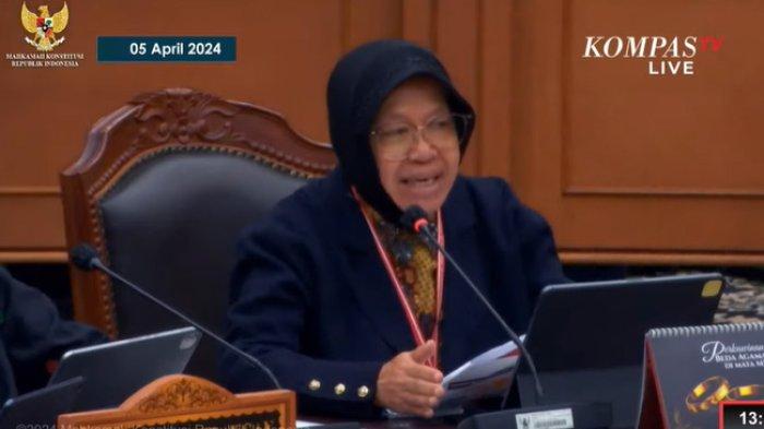 Mensos Tri Rismaharini mengatakan, Kemensos mendapatkan anggaran sebesar Rp87,2 triliun pada tahun anggaran 2023. Kemudian, Kemensos tidak menyalurkan bansos beras atau bentuk barang sejak tahun 2020. (Kompas tv)