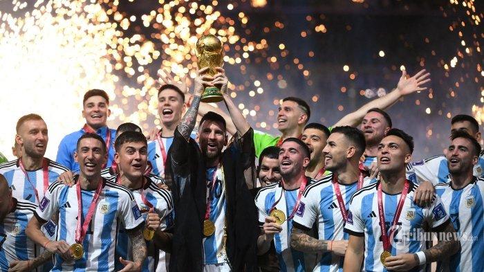 Messi Rayakan Kemenangan Bersama Tim Tango Argentina