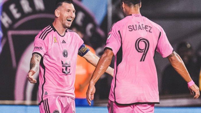 Lionel Messi comeback bersama Inter Miami setelah absen beberapa pekan lantaran alami cedera. Messi pun mencetak dua gol