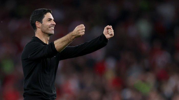 Pelatih Arsenal, Mikel Arteta.  