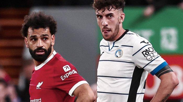 Atalanta berhasil menang atas Liverpool pada leg pertama perempat final Liga Europa 2023-2024.