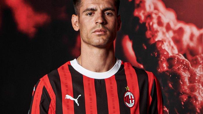 Alvaro Morata resmi bergaung bersama Rossoneri