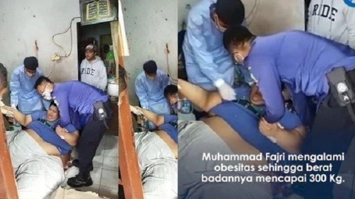 Muhammad Fajri menjadi viral lantaran memiliki berat badan mencapai 300 kilogram. 