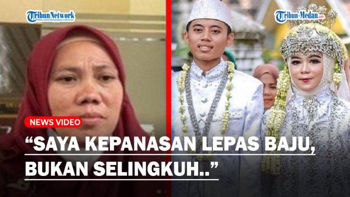 Muncul ke Publik Ibu Norma Risma Ngaku Kepanasan Hingga Lepas Baju, Tepis Kabar Perselingkuhan
