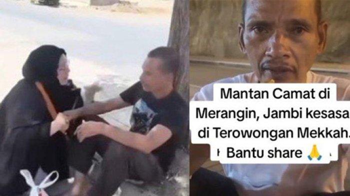 NASIB Abas Mantan Camat Jambi Hilang 2 Hari Saat Umroh Bareng Istri, Ngaku Barang Ikut Hilang Dicuri