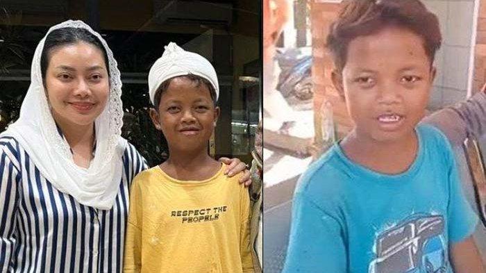 KISAH ADNAN - Bupati Brebes, Paramitha Widya Kusuma (kiri) menjemput Adnan (15) bocah putus sekolah yang mengayuh sepeda ratusan kilometer menuju Kabupaten Subang hendak menemui Gubernur Jawa Barat Dedi Mulyadi, Selasa (10/6/2025) dini hari.