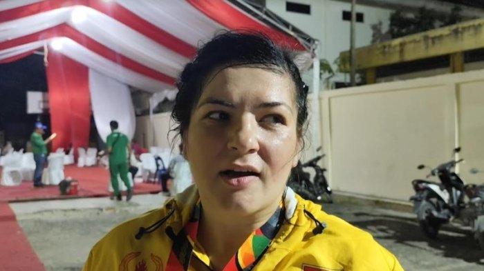 Natrusnicu Roxana Andreea (35) resmi pensiun di PON XXI Aceh-Sumut 2024, Rabu (18/9/2024) malam.