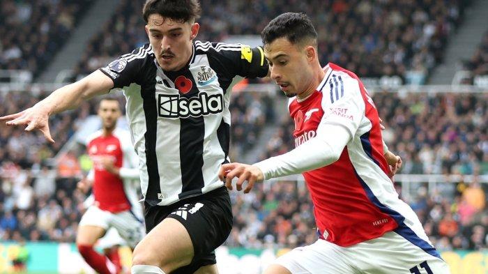 Hasil Liga Inggris - Newcastle United berhasil menang 1-0 atas Arsenal pada pekan ke-10, Sabtu (2/11/2024)