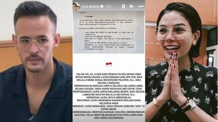 Nikita Mirzani Kirim Surat Peringatan ke Antonio Dedola, Isinya Jangan Dekati Lolly