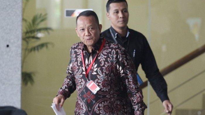 Komisi Pemberantasan Korupsi (KPK) kembali menangkap mantan Sekretaris Mahkamah Agung (MA) Nurhadi Abdurrachman setelah bebas dari lembaga pemasyarakatan (Lapas) Sukamiskin, Bandung, Jawa Barat, Minggu (29/6/2025) dini hari. (KOMPAS.COM)