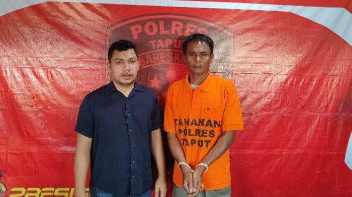 Pria berinisial OM ditangkap karena nekat remas payudara ibu muda di atas angkutan umum