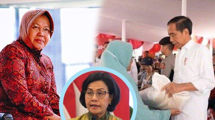 PDIP Kritik Jokowi Tak Libatkan Risma dalam Penyaluran Bansos, Ini Penjelasan Istana dan Menkeu Sri Mulyani (HO)