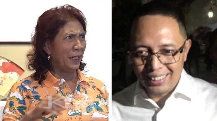 SUSI DAN HASAN NASBI -  Susi Pudjiastuti tanggapi ucapan Hasan Nasbi,   soal teror kepala babi
